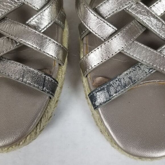 Cole Haan Silver Espadrilles - Picture 9 of 13